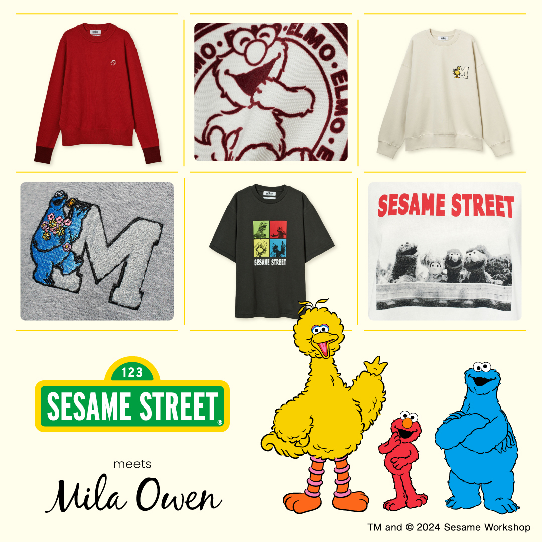SESAME STREET meets Mila Owen
