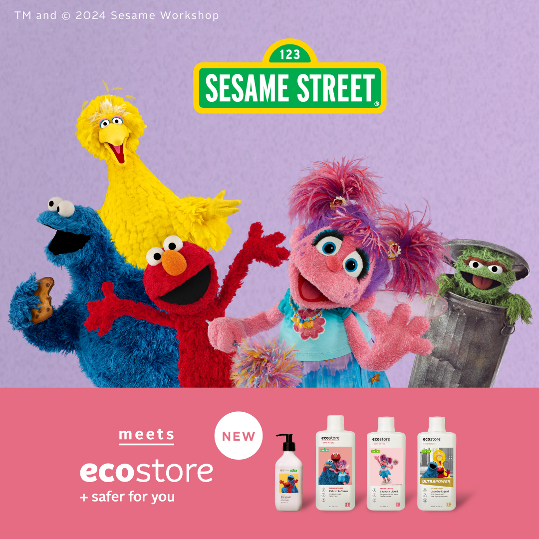 世界は水で、つながっている。Eco store × SESAME STREET