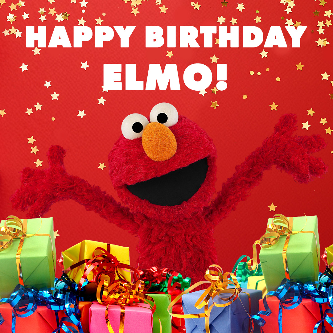 HAPPY BIRTHDAY ELMO! 2/3はエルモお誕生日!みんなで一緒にお祝いしよう★