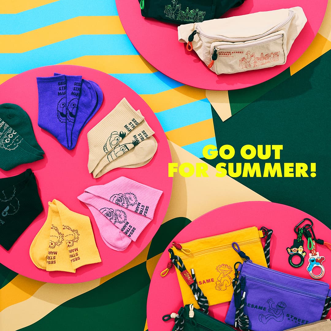 GO OUT FOR SUMMER！ フェスやキャンプなど、夏にぴったりなラインナップ！