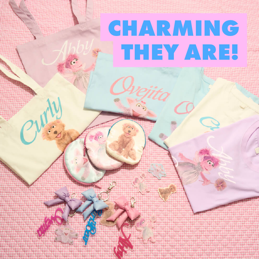 CHARMING THEY ARE！女の子キャラクターのアイテム新登場！