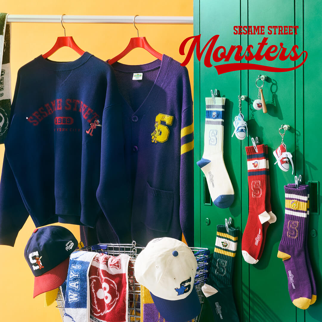 キャラクター達と一緒にスポーツを楽しもう！ 秋冬らしいあたたかみが魅力の新作コレクション