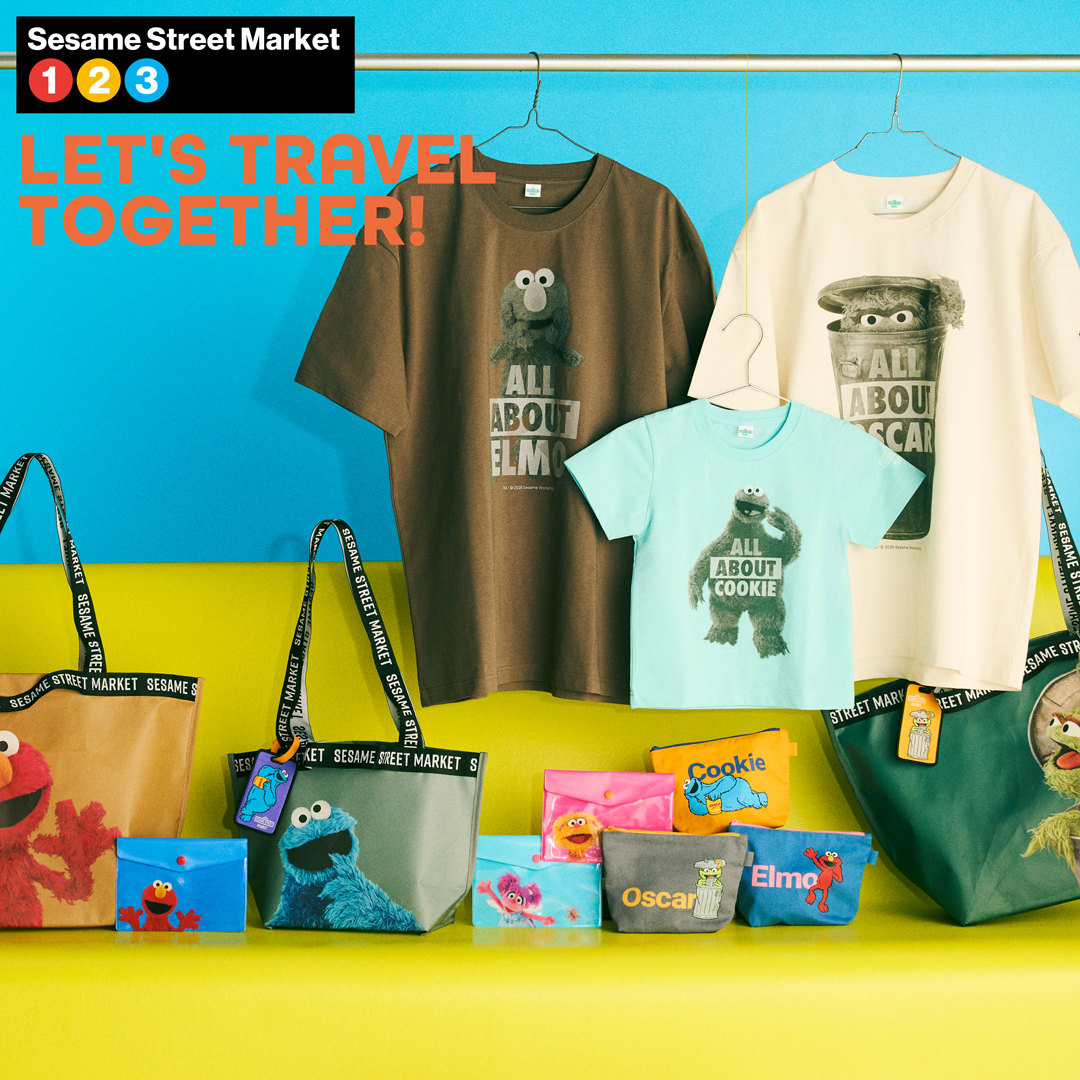 旅行やちょっとしたお出かけにぴったりのトラベルグッズ＆Tシャツ