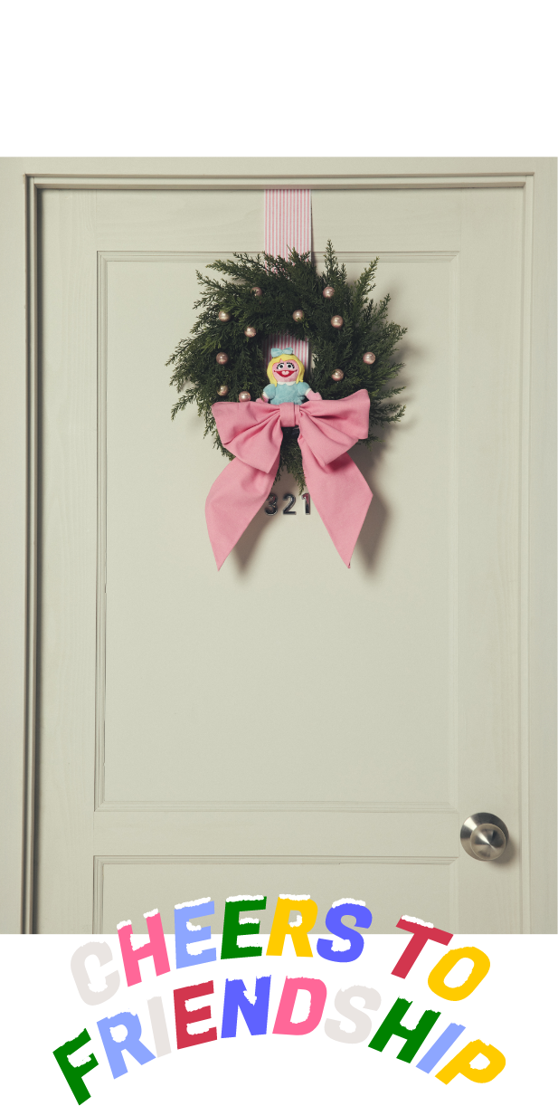 Knock! Knock! CHEERS TO FRIENDSHIP