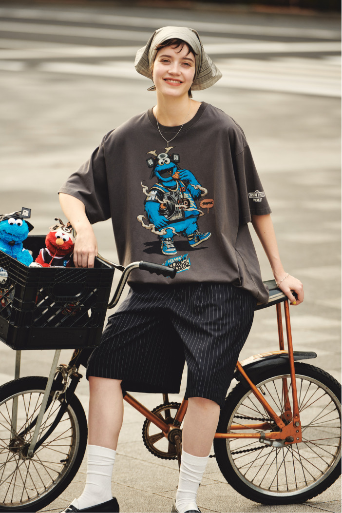 Hoodieの着用カット